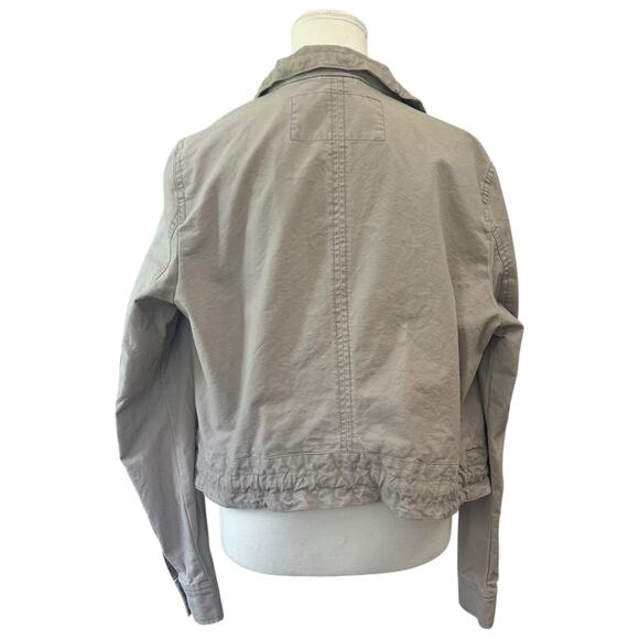 Aeropostale Utility Military Cropped Jacket Women's Size XL - Picture 2 of 10